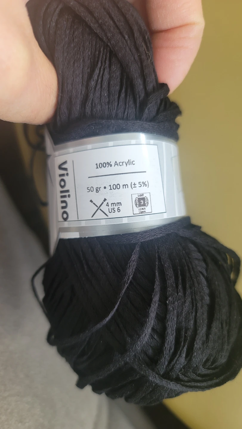 ICE Yarns Violino Black Acrylic Yarn - 7 Skeins - photo 4