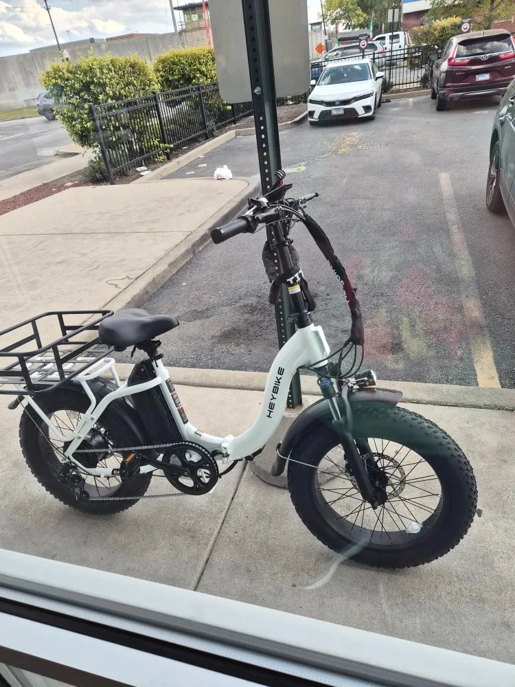 HEYBIKE Explore Folding Electric Bike - White