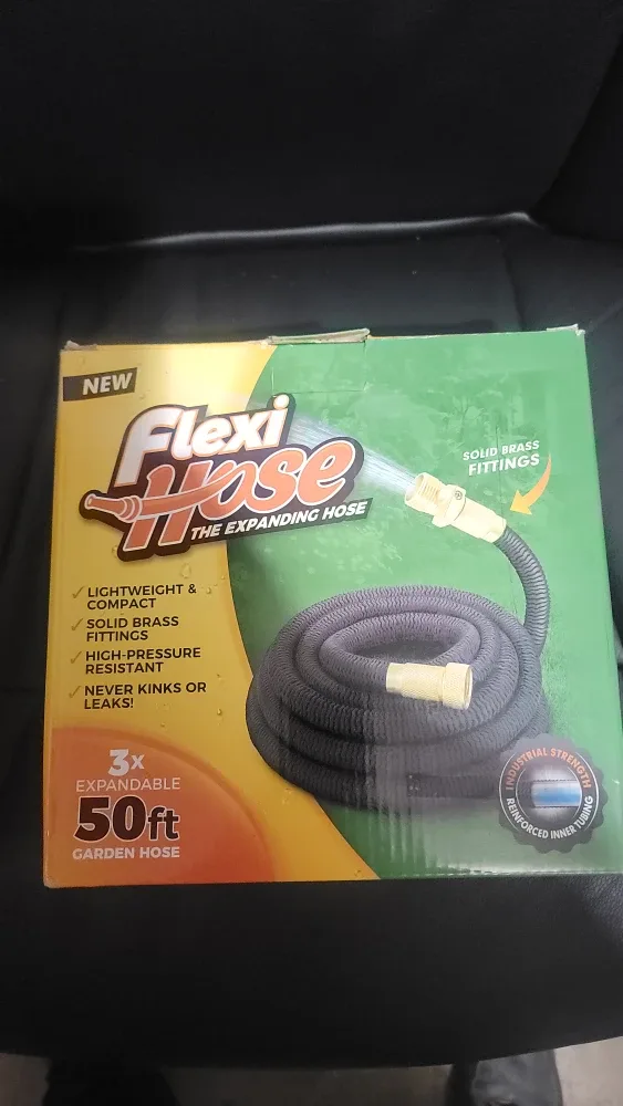 New Flexi Hose 50ft Expanding Garden Hose