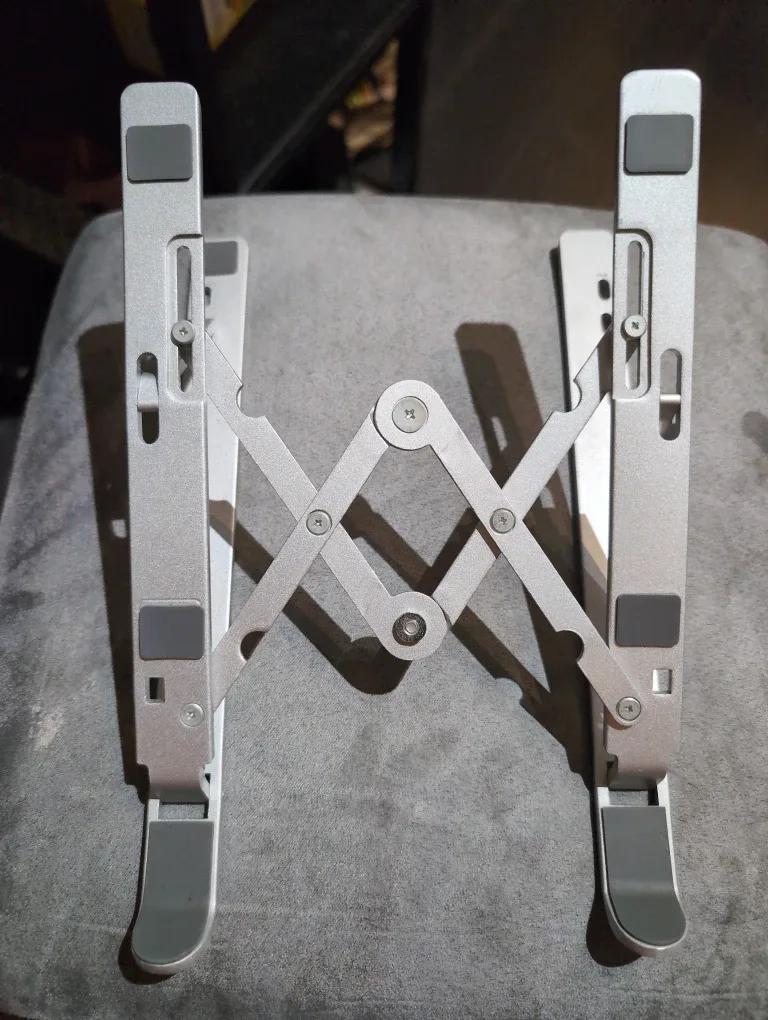 Adjustable Laptop Stand - Silver