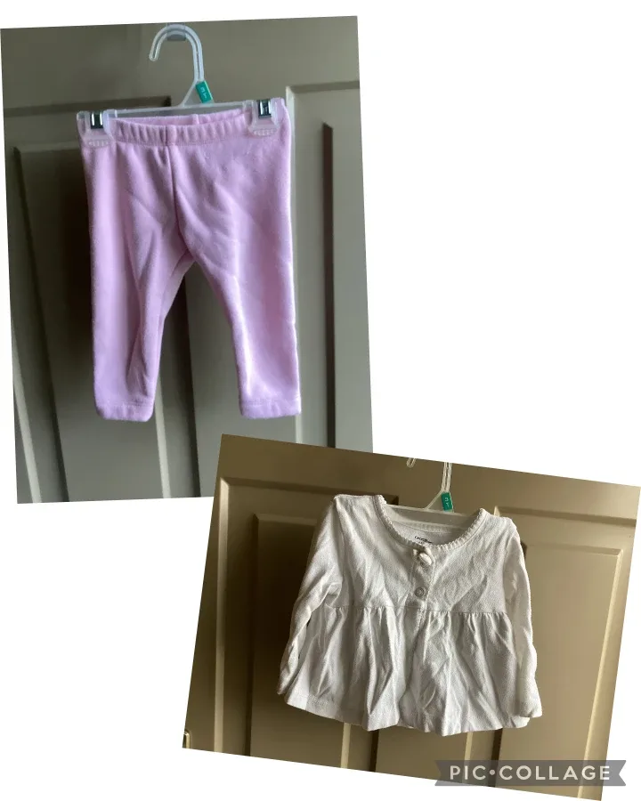 Girls sz 6 months outfits $3 each image indicator(5)