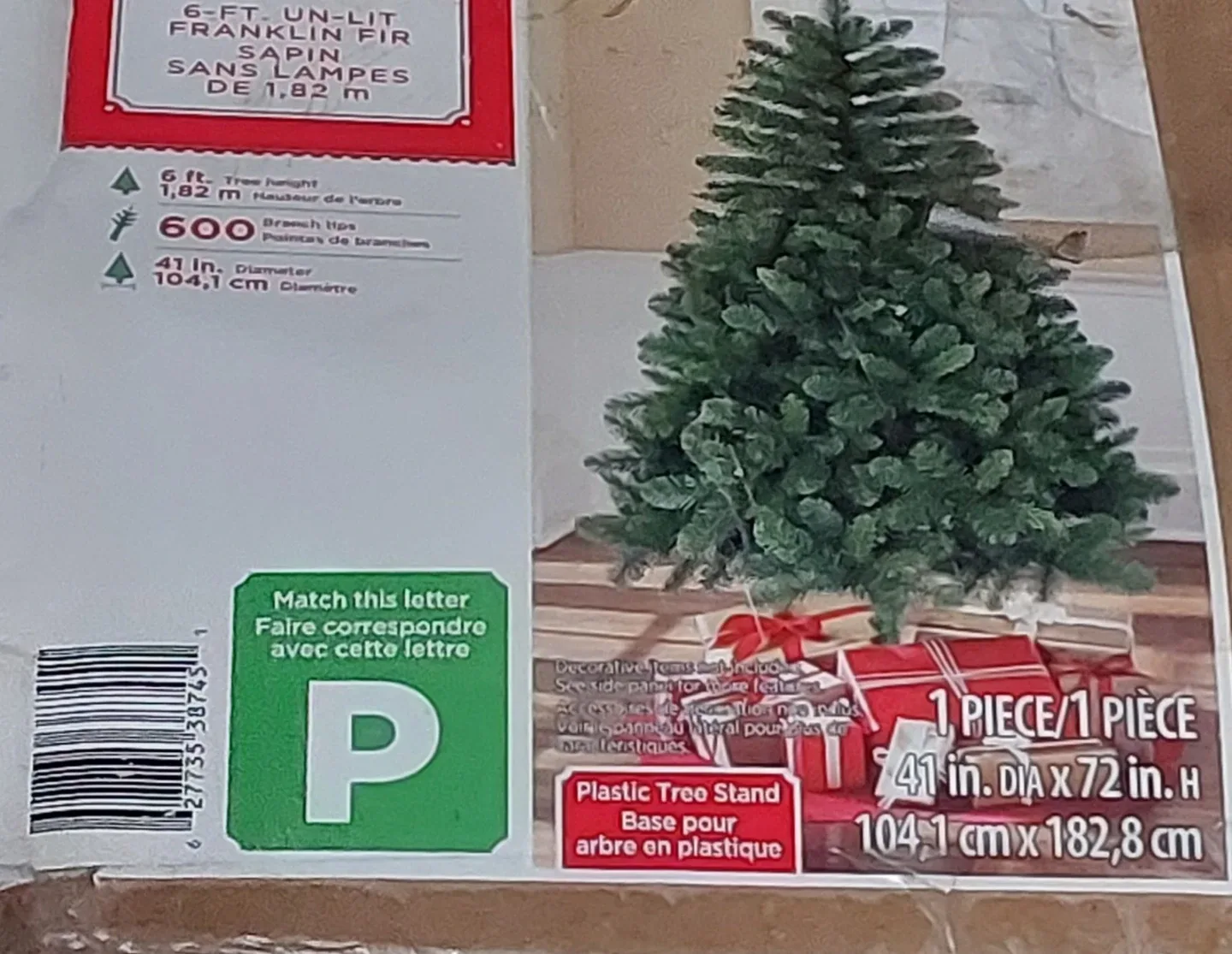 Christmas Tree with Ornaments - 6 feet image indicator(8)