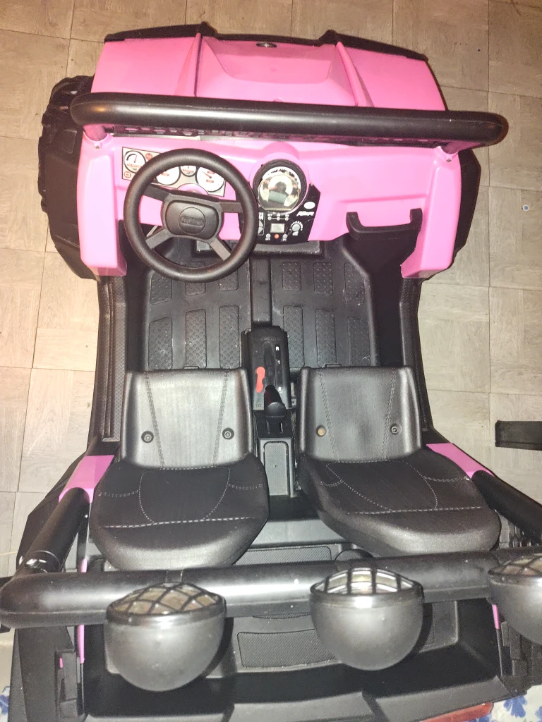 Pink Polaris RZR 900 Ride-On Car - photo 4