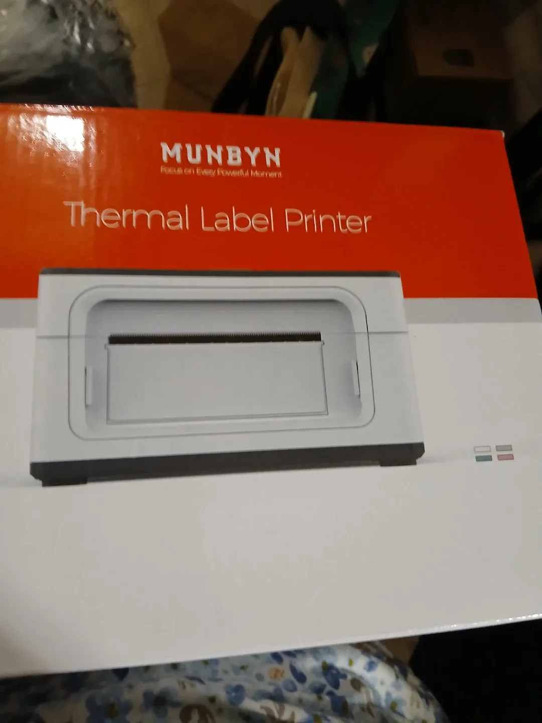 New MUNBYN Bluetooth Thermal Label Printer, 4x6 Label Printer image indicator(9)