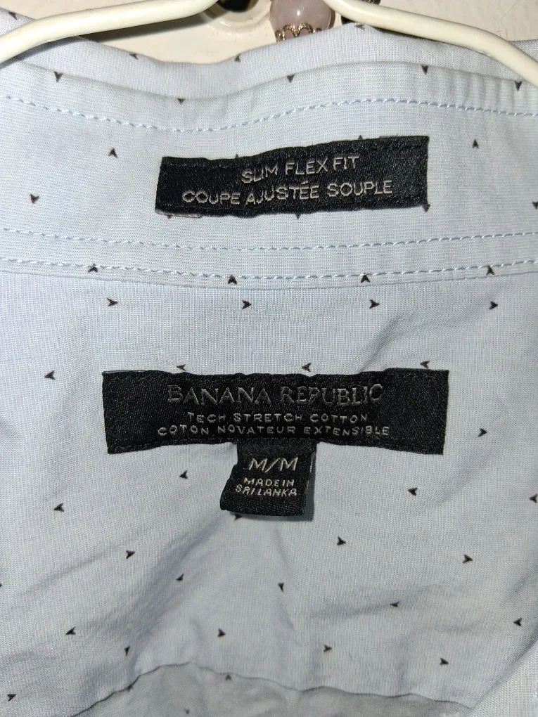 Banana Republic Slim Flex Fit Dress Shirt - M image indicator(2)