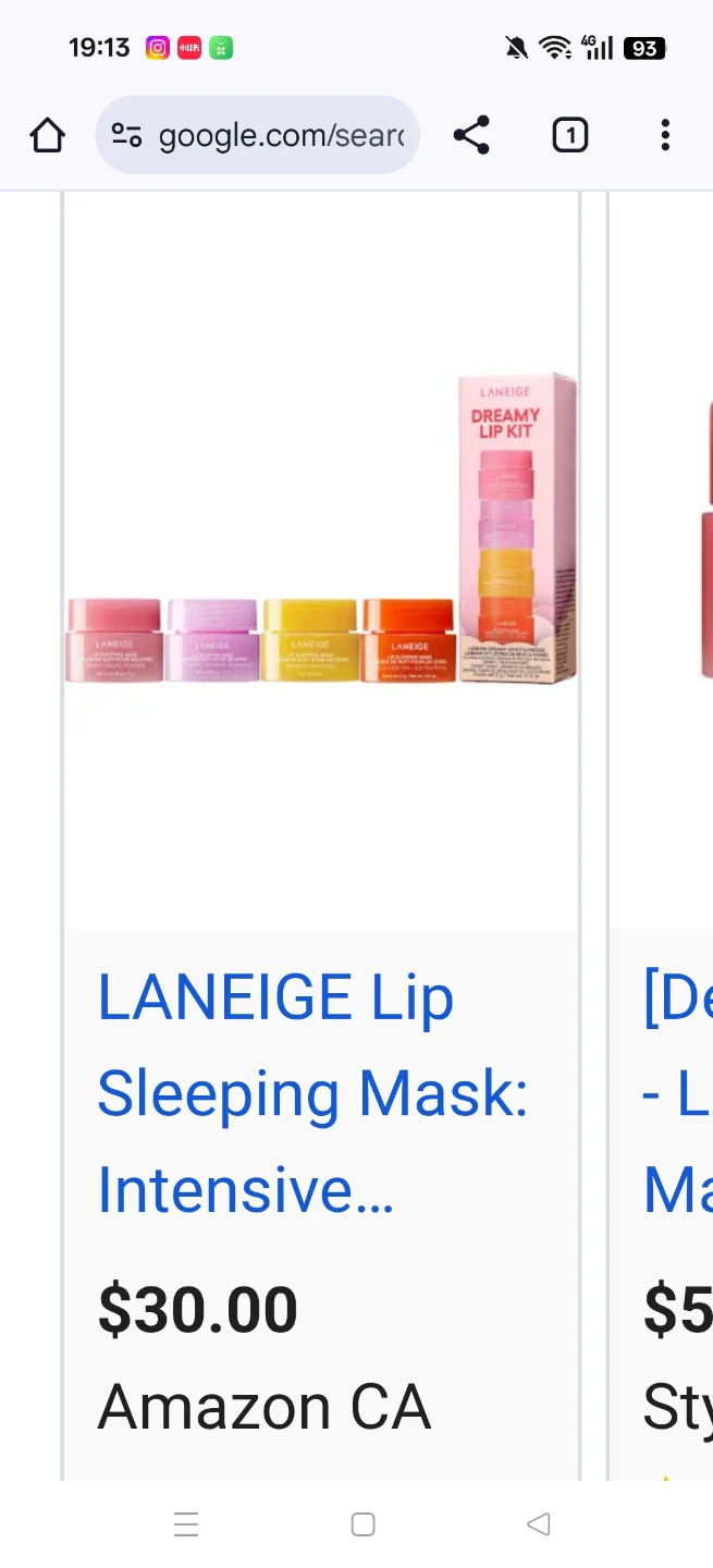 Laneige Lip Sleeping Mask  3g