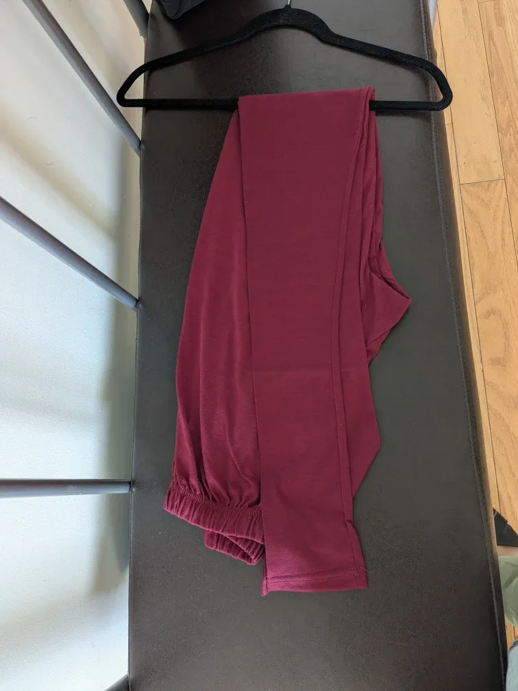 Burgundy Lounge Pants