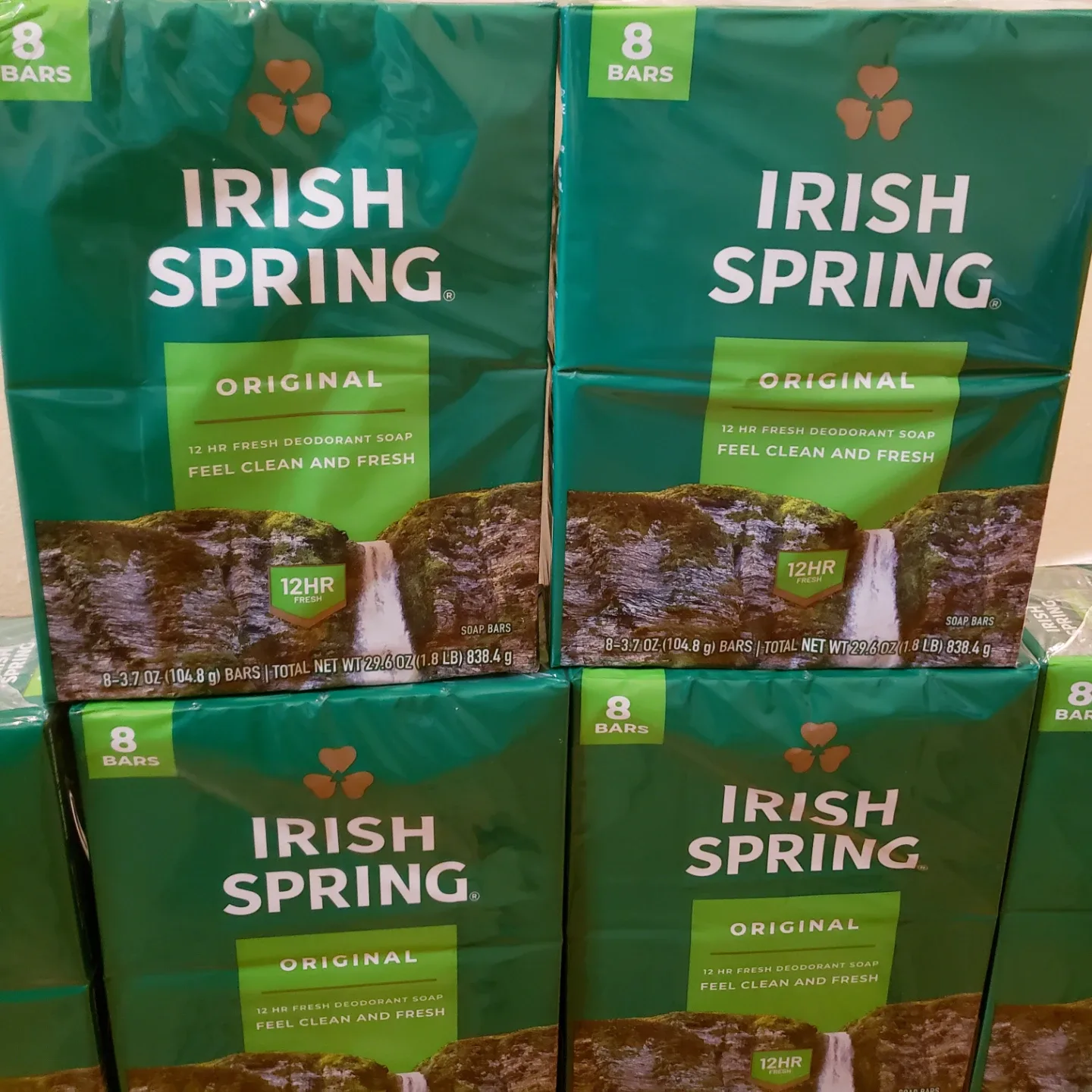 Irish Spring Original 8-Bar Soap Pack image indicator(2)