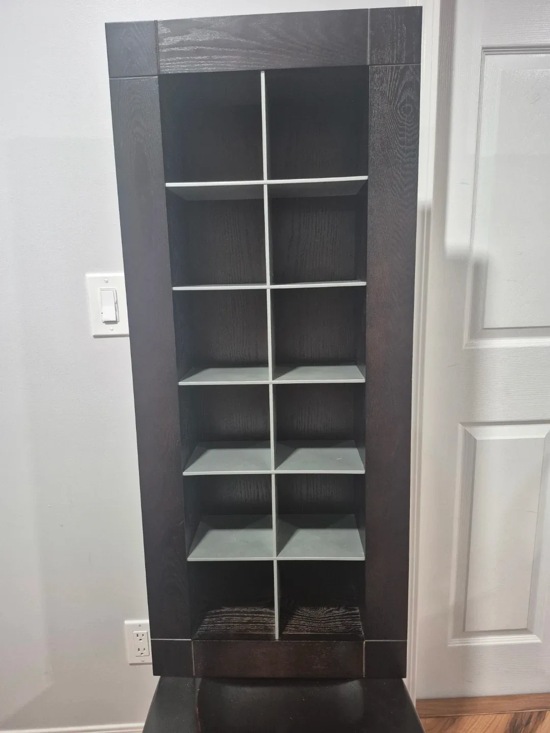 Dark Wood Shelving Unit