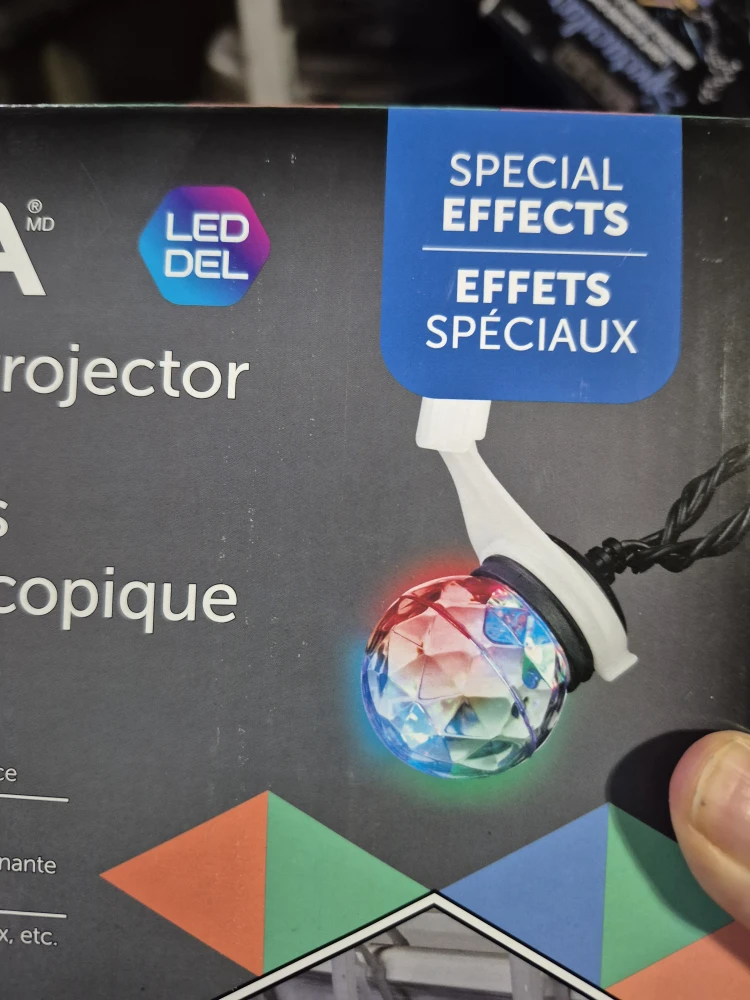 NOMA Kaleidoscope Projector String Lights - New! - photo 2
