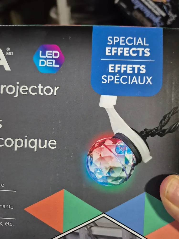 NOMA Kaleidoscope Projector String Lights - New! image indicator(2)