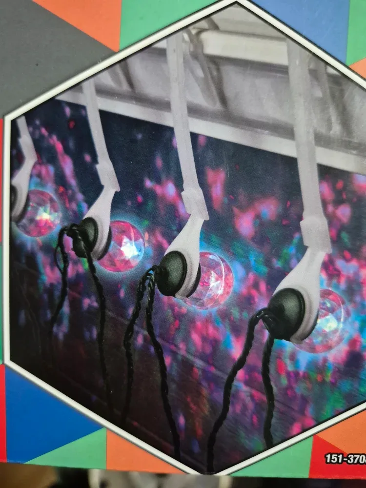 NOMA Kaleidoscope Projector String Lights - New! image indicator(3)