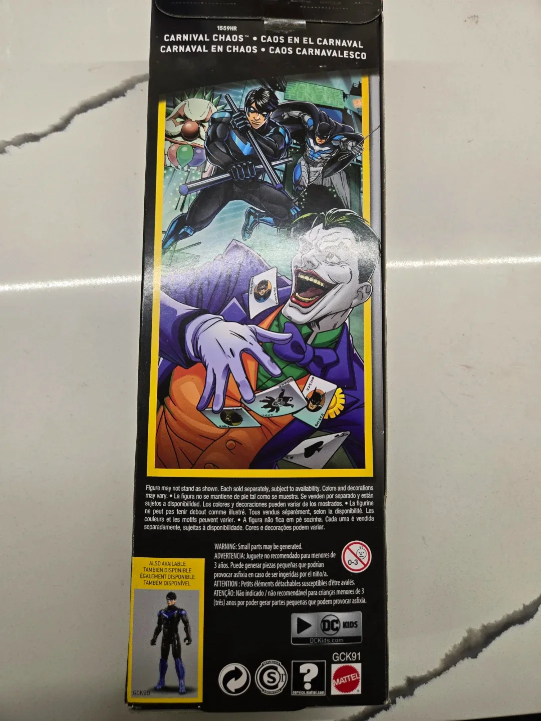 Batman Missions The Joker True Moves Action Figure - New image indicator(2)