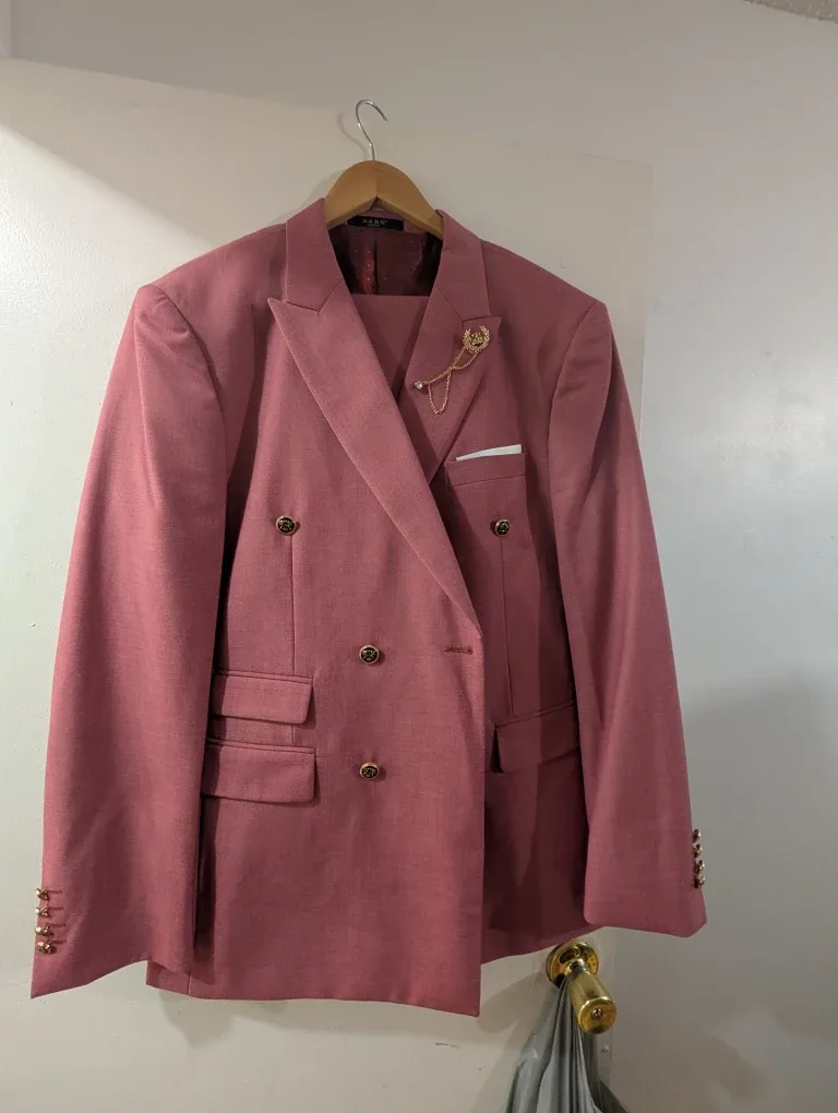 Daro Uomo XXL Light Red Suit