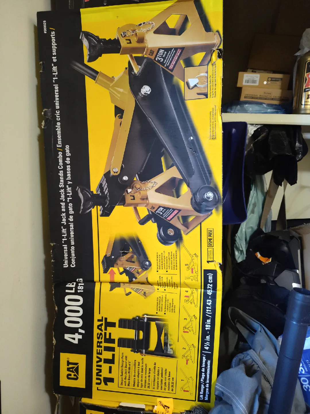 CAT Universal 1-Lift Jack & Stands Combo image indicator(3)