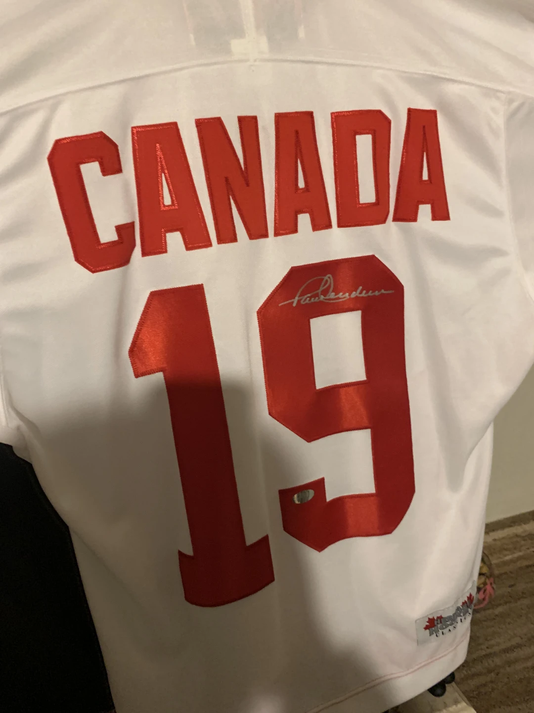 Autographed Team Canada 1972  Paul Henderson Hockey Jersey - photo 5