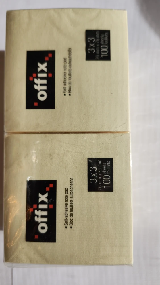 Offix Self-Adhesive Note Pads - 12 Pads Total - photo 2