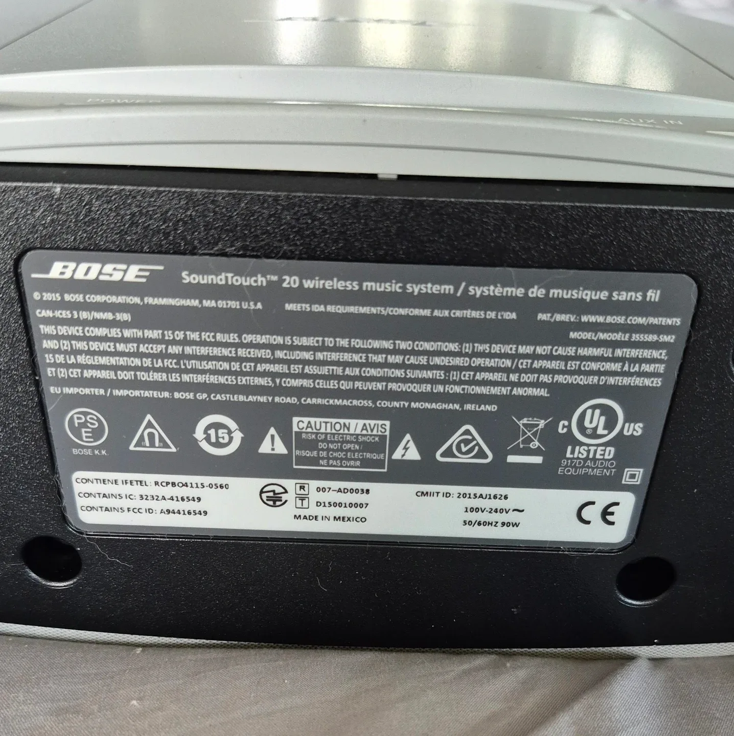 Bose SoundTouch 20 Series III Wireless Music System image indicator(4)