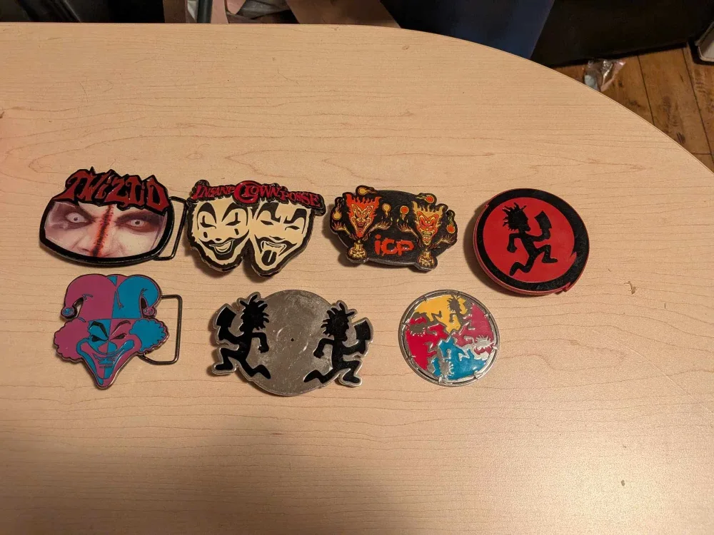 Insane Clown Posse (ICP) Belt Buckles