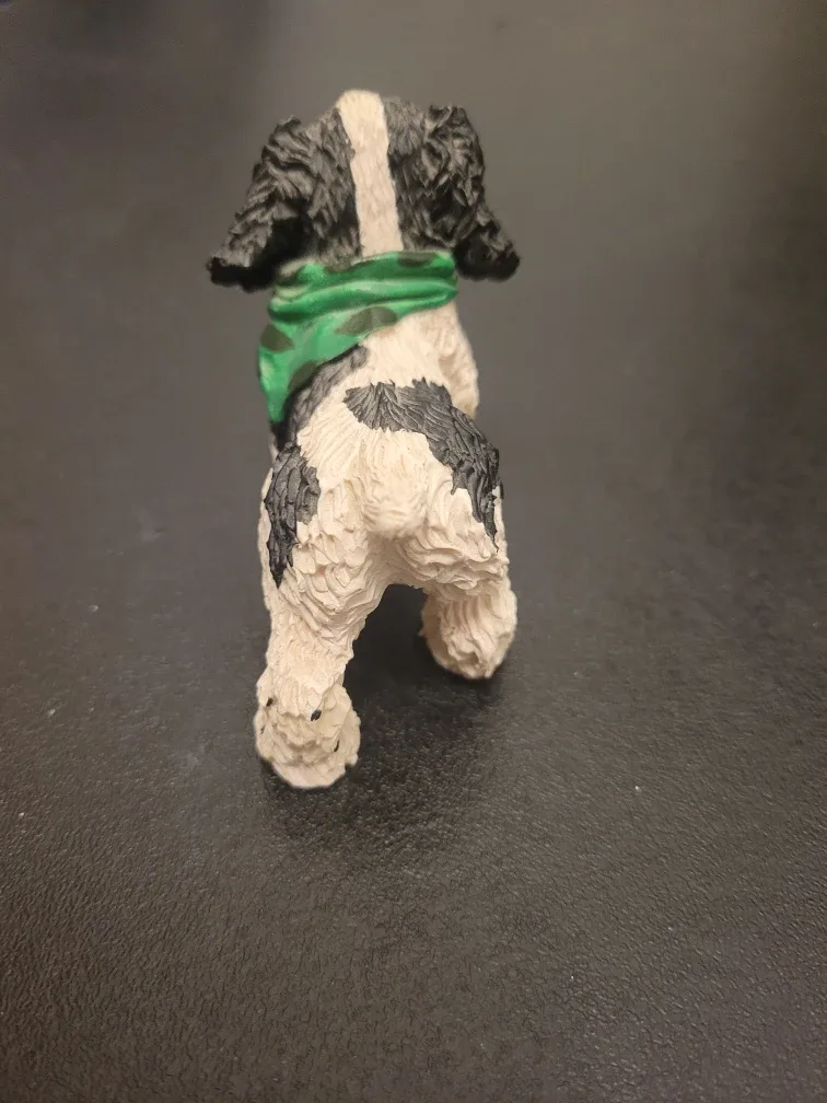 Dog Figurine with Green Scarf image indicator(4)
