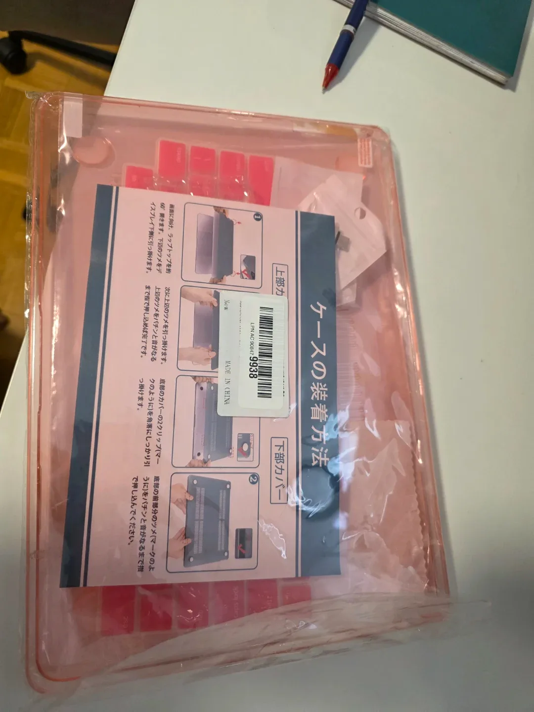 New Pink MacBook Air 13.6 inch Case image indicator(2)