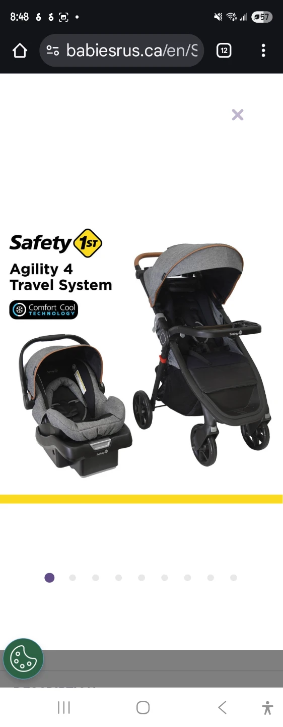 Safety 1st Agility 4 Travel System