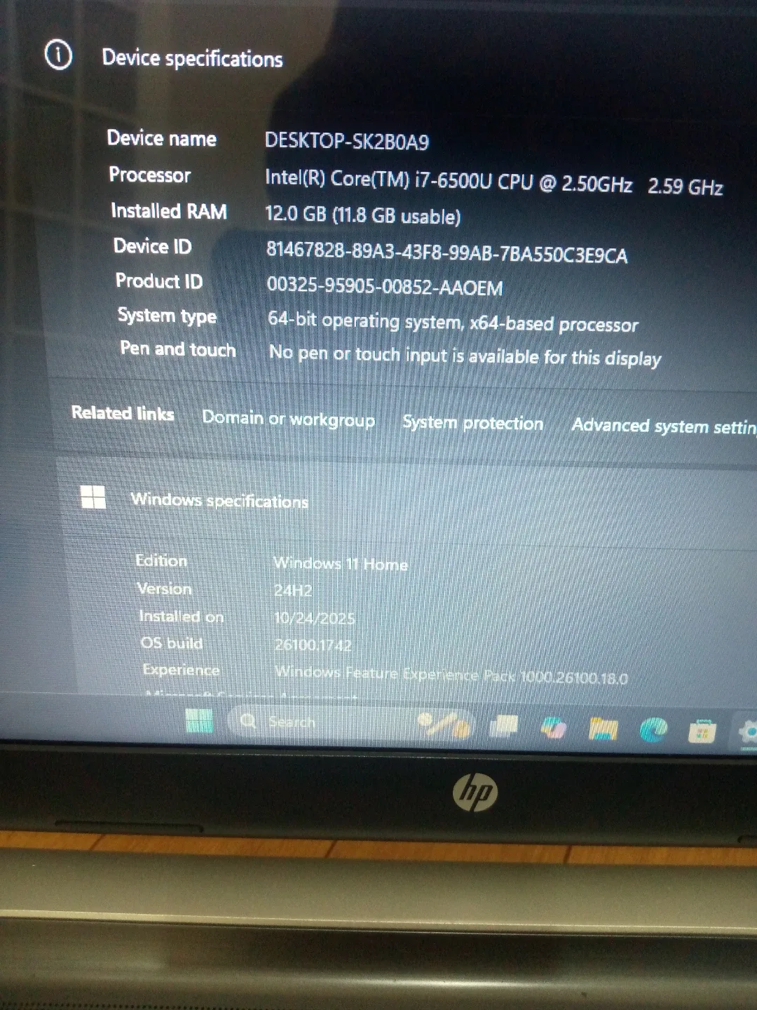 Core i7 Laptop HP image indicator(8)