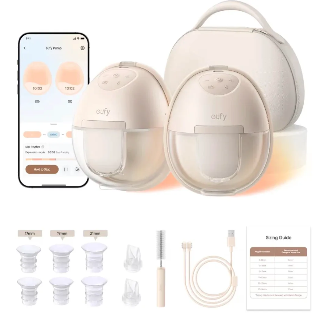 Eufy S1 Pro Wireless Charging Breast Pump Set