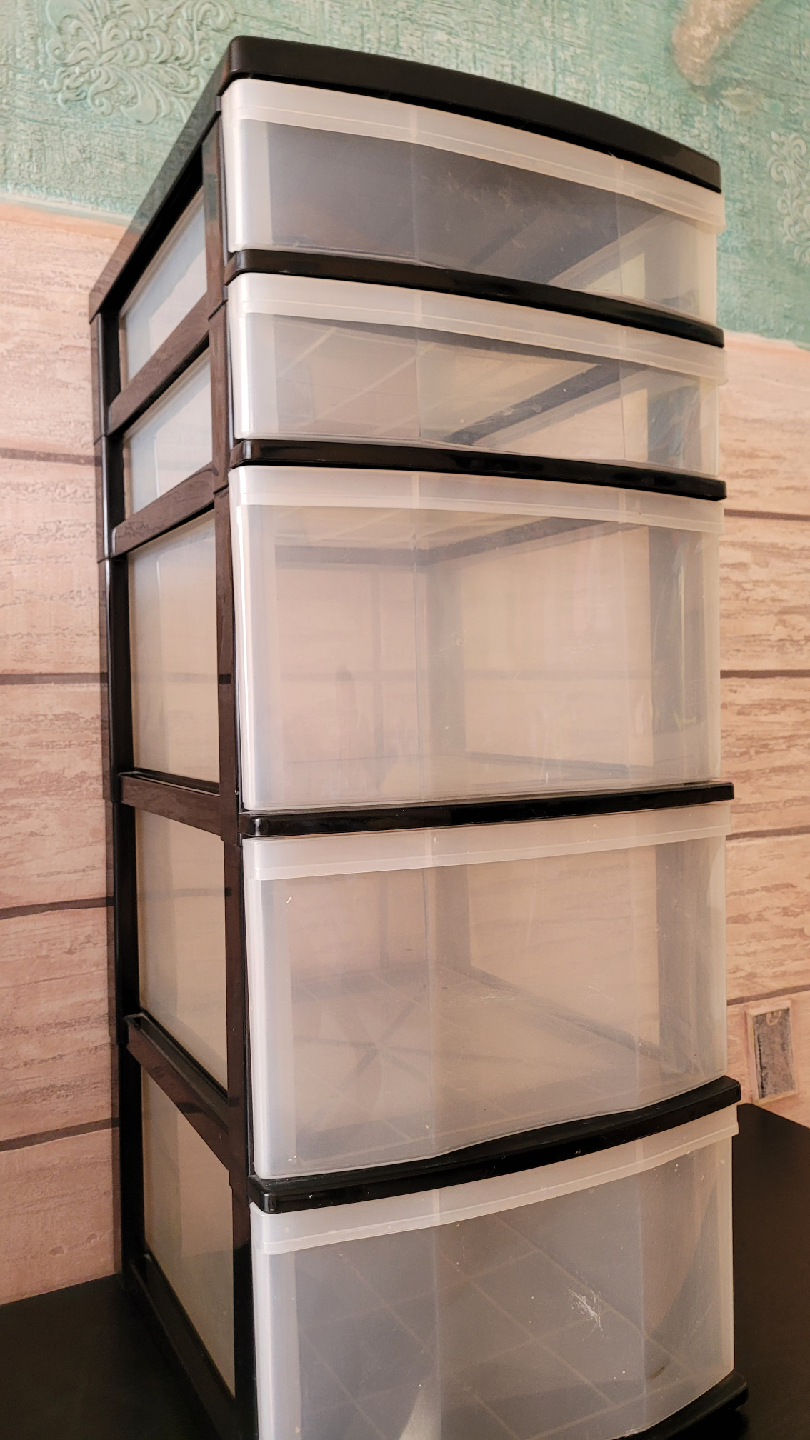 Plastic Storage Drawer Units - 3 & 5 Drawers - photo 4