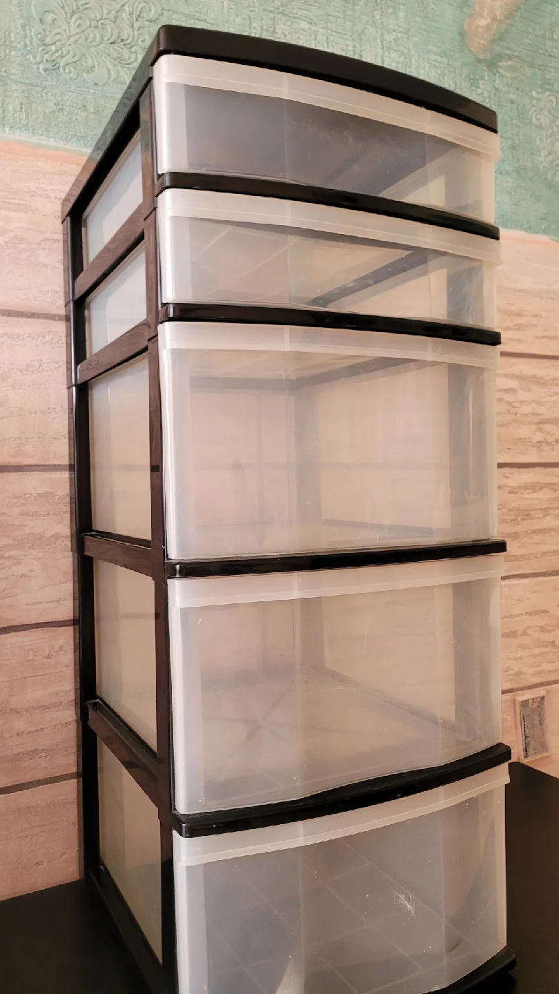 Plastic Storage Drawer Units - 3 & 5 Drawers image indicator(4)