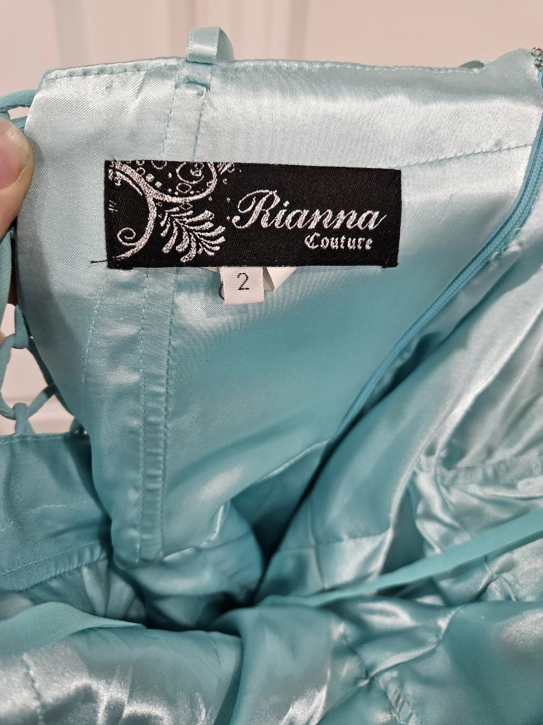 Prom Dress - Rianna Couture - Size 2 - photo 3