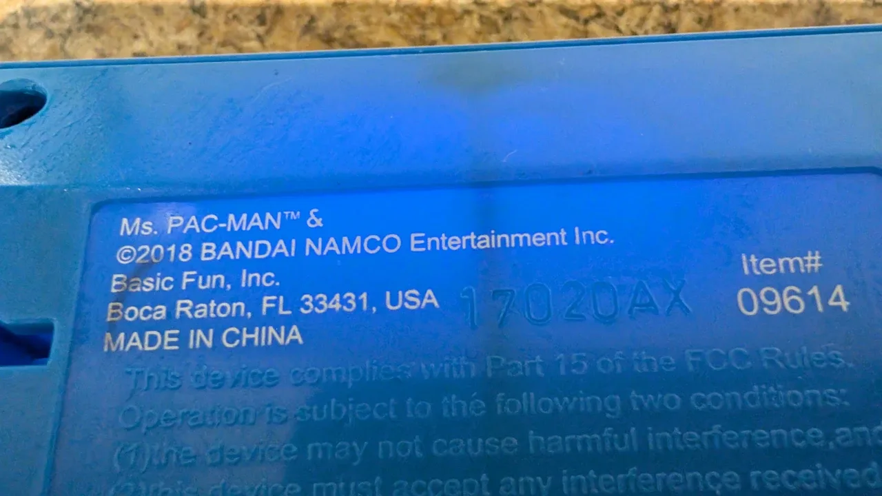 Ms. Pac-Man Mini Arcade Game by Basic Fun! image indicator(2)