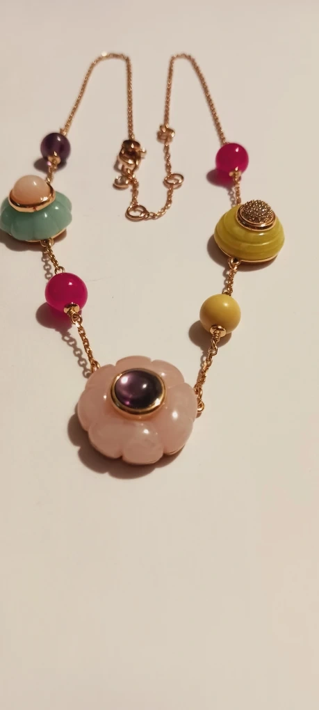 NEW !! KATE SPADE NEW YORK Colorful Flower Necklace