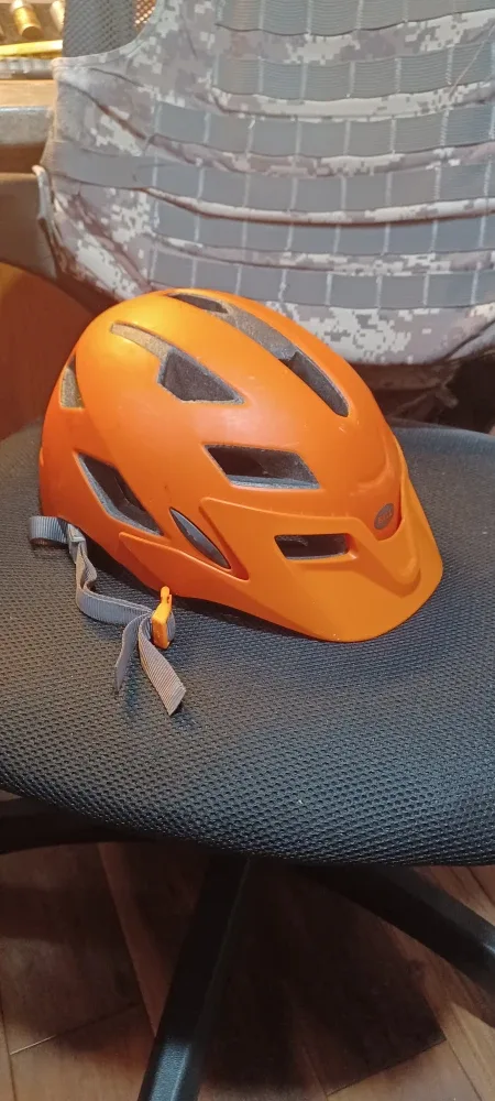 Bell Orange Bike Helmet