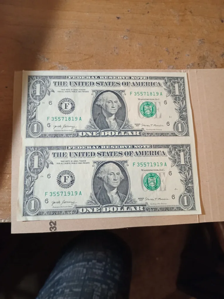 Attached One Dollar USD Bills image indicator(3)