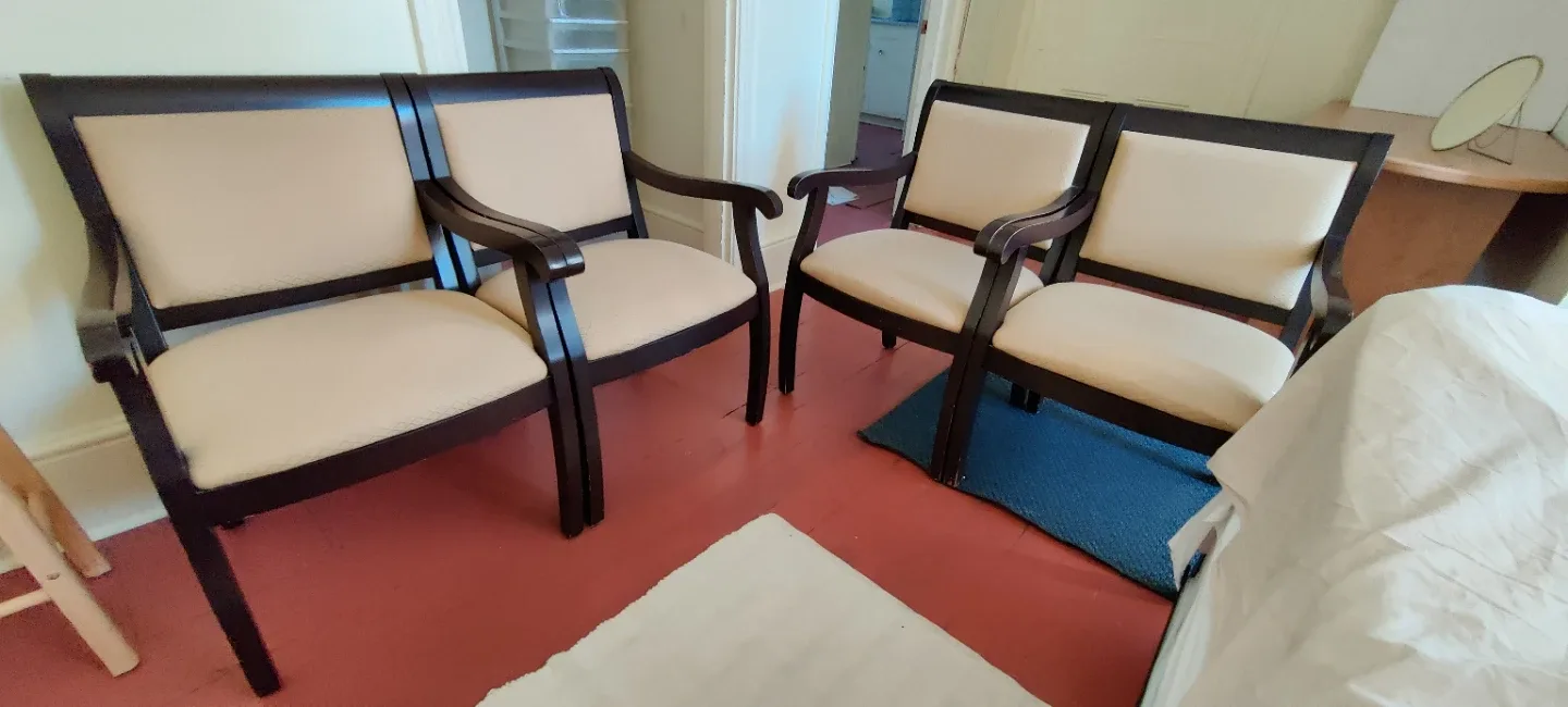 Set of four chairs
