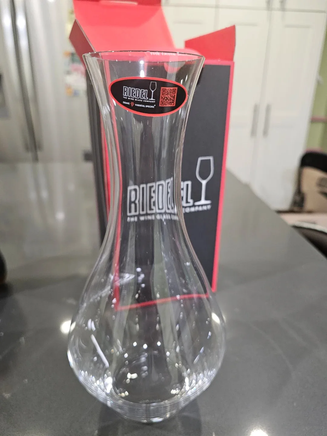 Riedel Merlot Decanter Carafe #1440/14 with Box image indicator(4)
