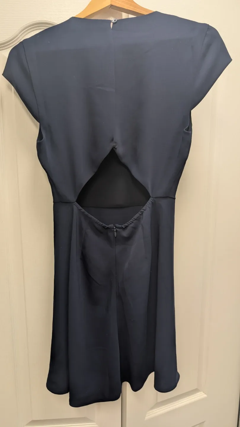 Babaton Dress - Size M - Navy Blue #cleanout image indicator(2)