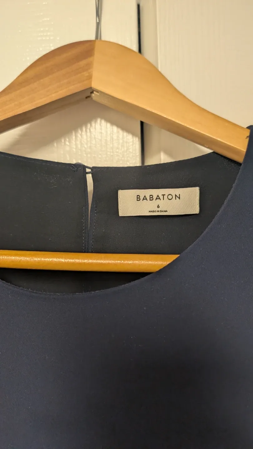 Babaton Dress - Size M - Navy Blue #cleanout image indicator(3)
