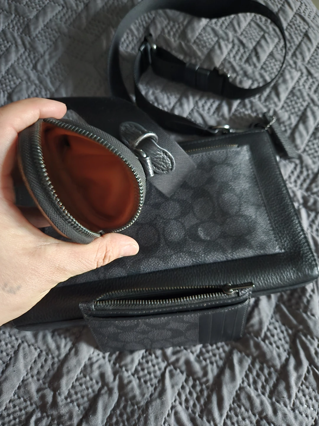 Coach Crossbody Bag with Card Holder & Coin Pouch - photo 4