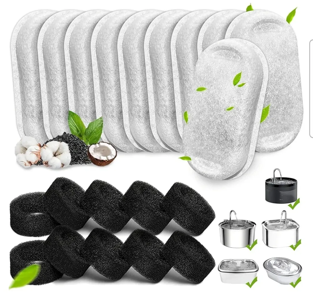 New Pet Fountain Filters - 10 Pack image indicator(4)