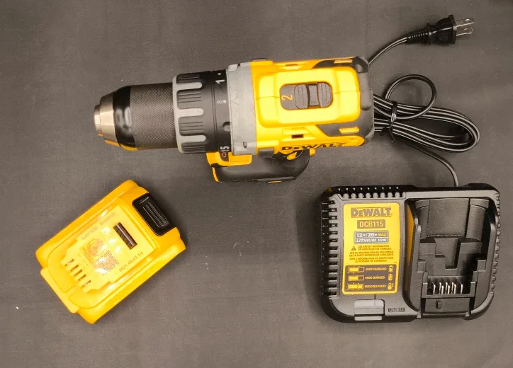 DeWalt 20V MAX XR Cordless DCD 791 Drill Driver Kit image indicator(2)