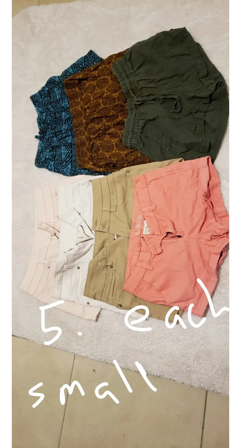 Small Shorts Bundle - Various Colours & Styles thumbnail