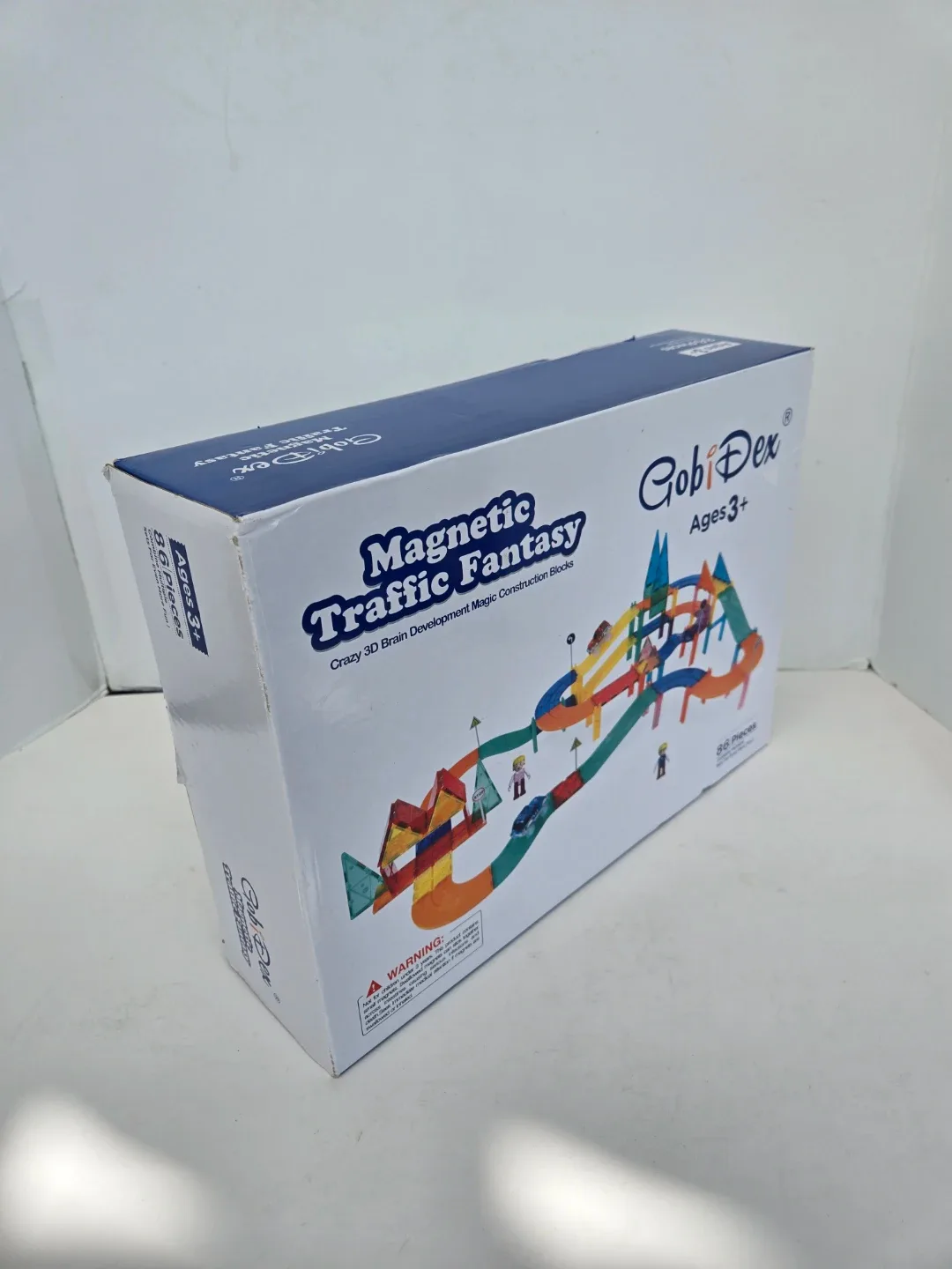 Magnetic magnetiles 3d stem toy construction building set image indicator(2)