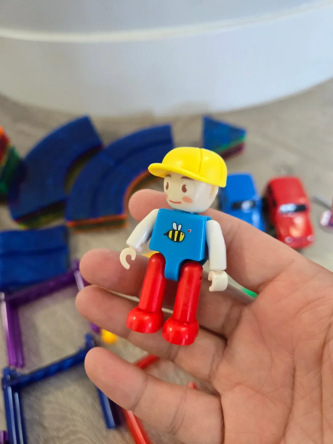 Magnetic magnetiles 3d stem toy construction building set image indicator(7)