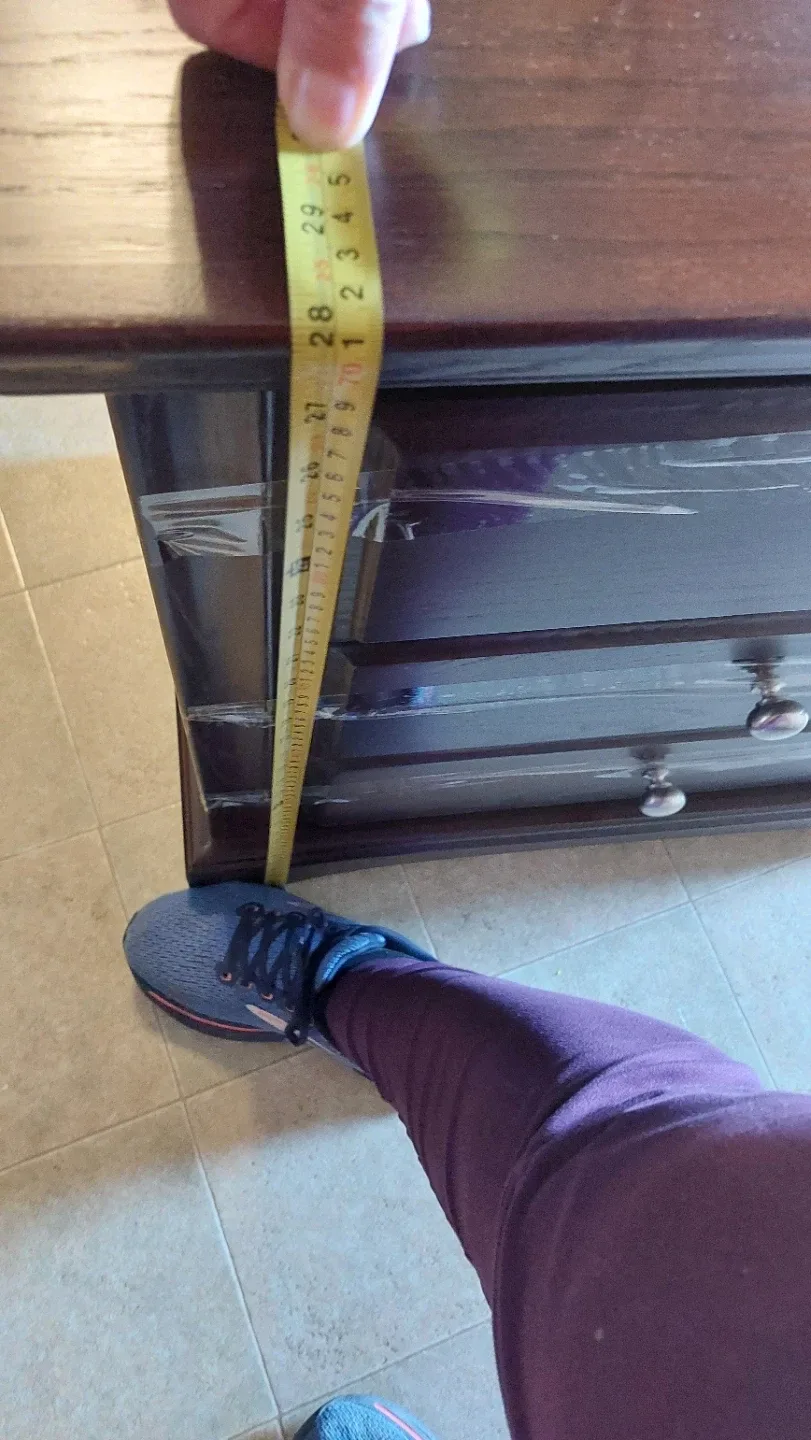 Brown Wood Nightstand - 28"x20" image indicator(2)