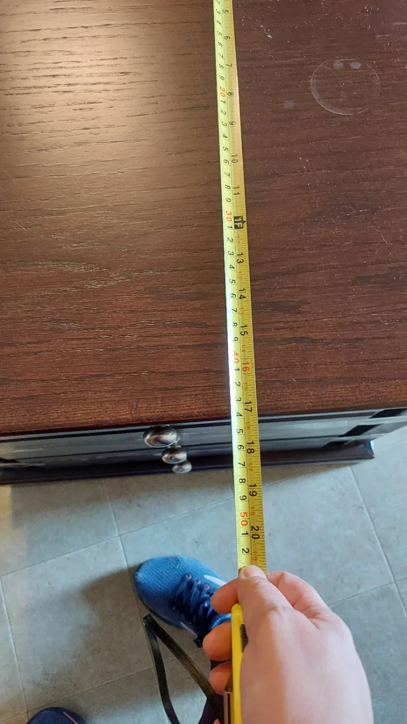 Brown Wood Nightstand - 28"x20" image indicator(3)