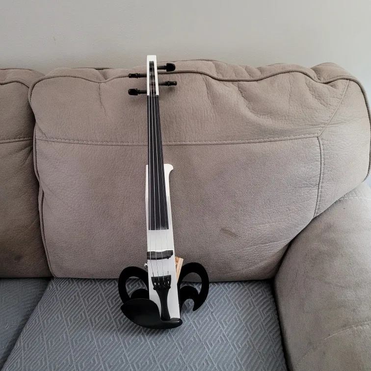 2 Electric Violins and one acoustic image indicator(3)