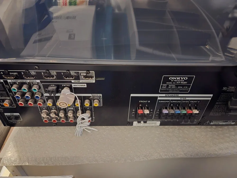 Onkyo HT-R391 AV Receiver and 5.1 speakers image indicator(3)