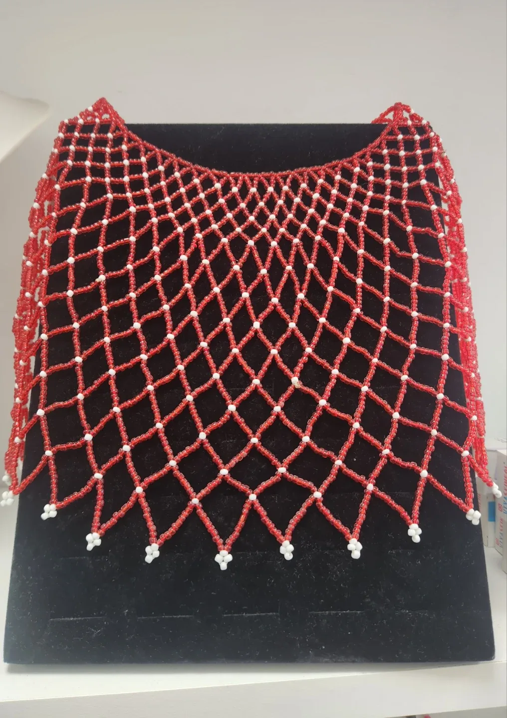 Beaded Fringe Necklace image indicator(2)